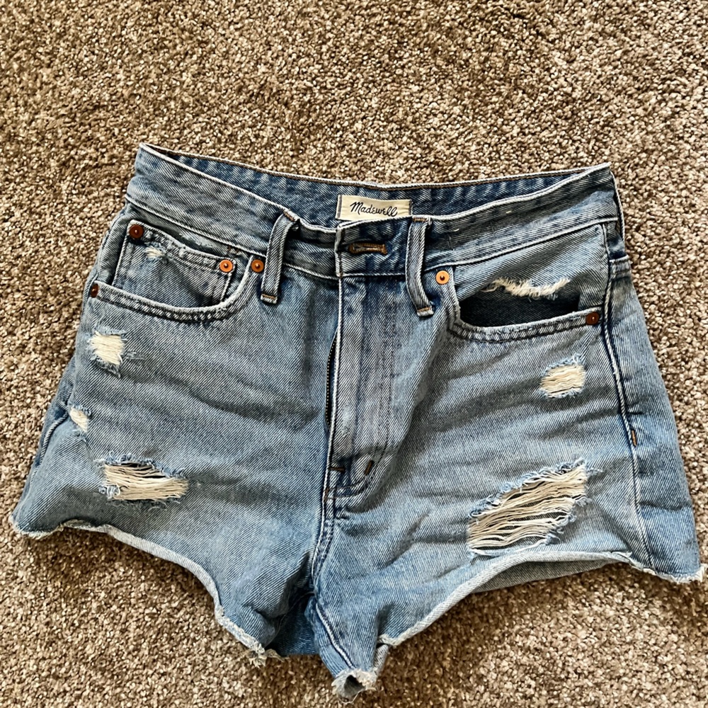 Madewell Relaxed Denim Shorts